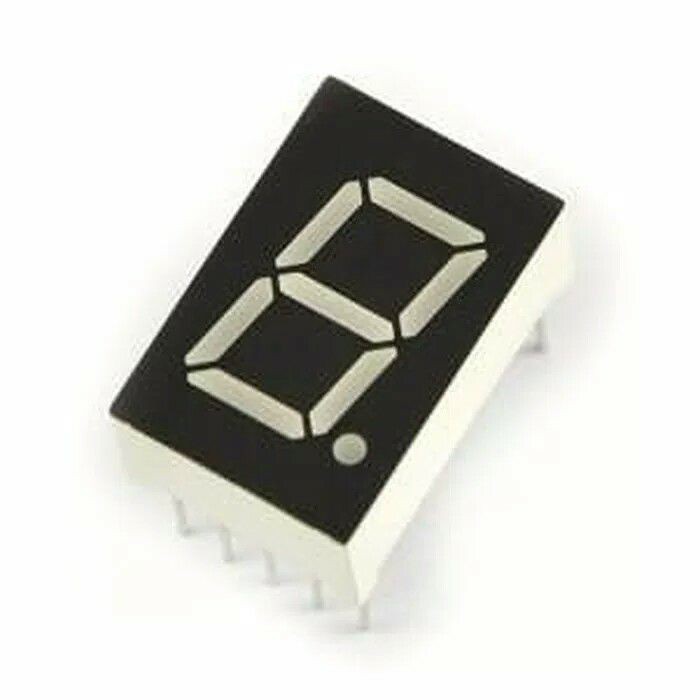 SEVEN 7 SEGMENT 1 INCH COMMON ANODE SM4110