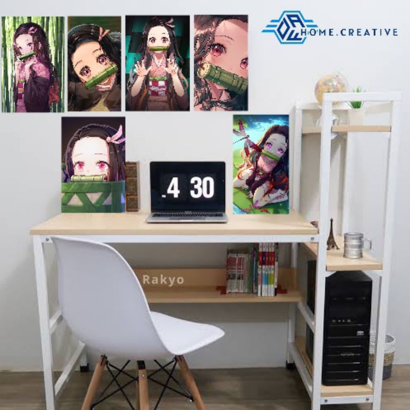 poster kamar anime / poster dinding anime kamado nezuko