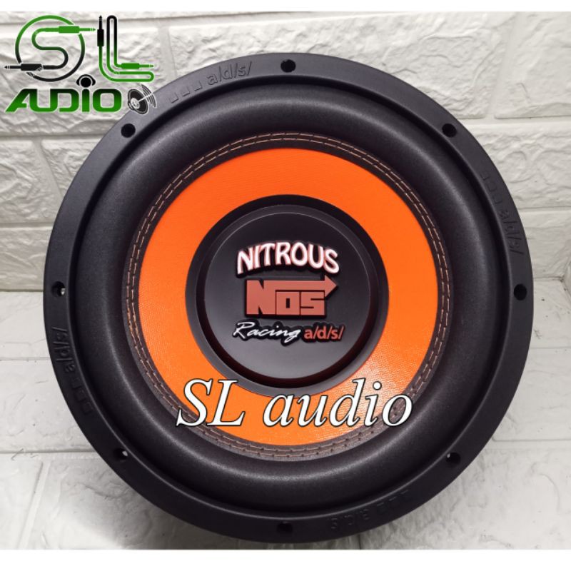 SPEAKER SUBWOOFER 10 INCH ADS NITROUS ASW 1000 DOUBLE COIL BASS MANTAP