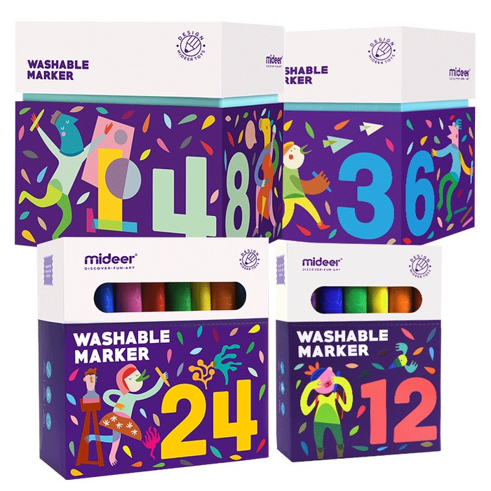 

Cuci Gudang Mideer Washable Marker 24 Pcs Mainan Spidol Bisa Di Hapus Untuk Anak Bergaransi