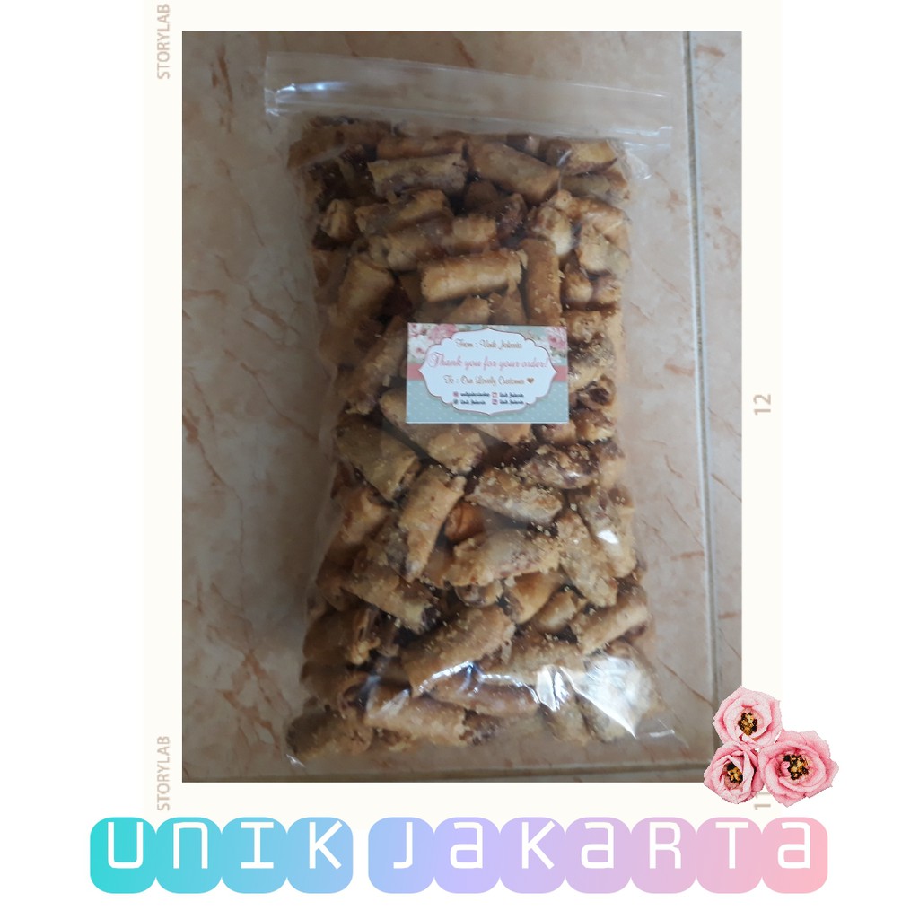 

Cemilan Sumpia Lumpia ukuran 1kg / Snack Lumpia kering rasa gurih