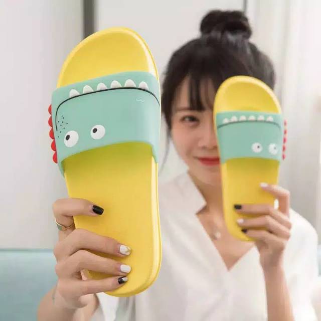 NILDA Collection - SANDAL JELLY CROCO WEDGES KARAKTER WANITA-3