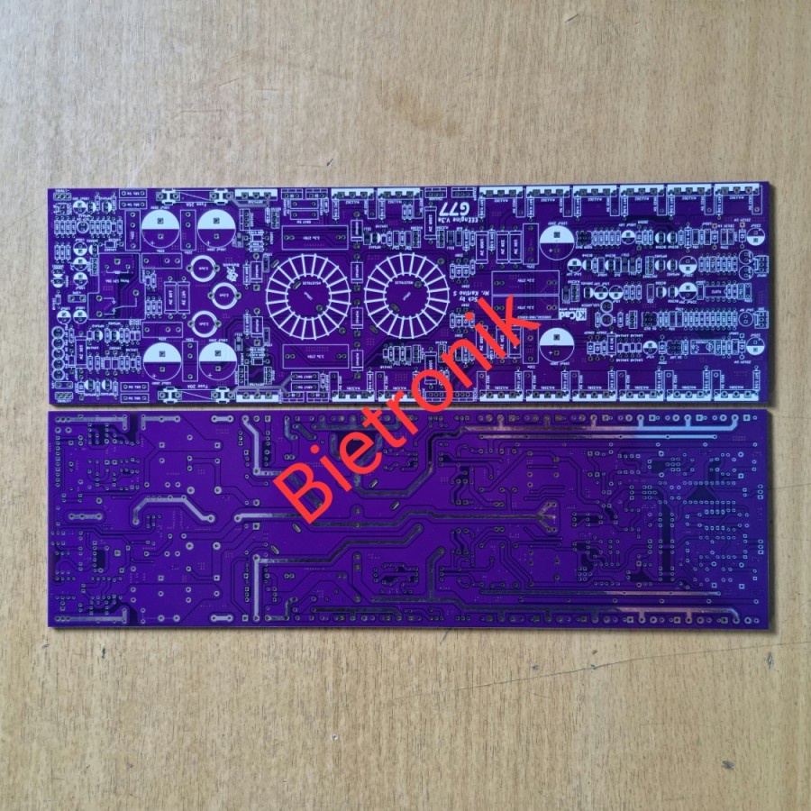 PCB EEEngine G77 Amp 3U Dauble Layer