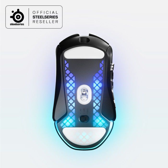 Steelseries Aerox 9 Wireless - Gaming Mouse Ultra Ultra Lightweight MMO/MOBA - Original - Garansi Resmi 1 Tahun