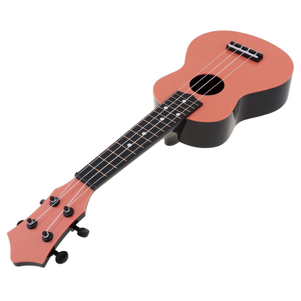 Gitar Akustik Ukulele Soprano 4 Senar Warna-Warni Ukuran 21 Inci 3 Warna Dengan Tas Tuner Strap Untuk Pemula