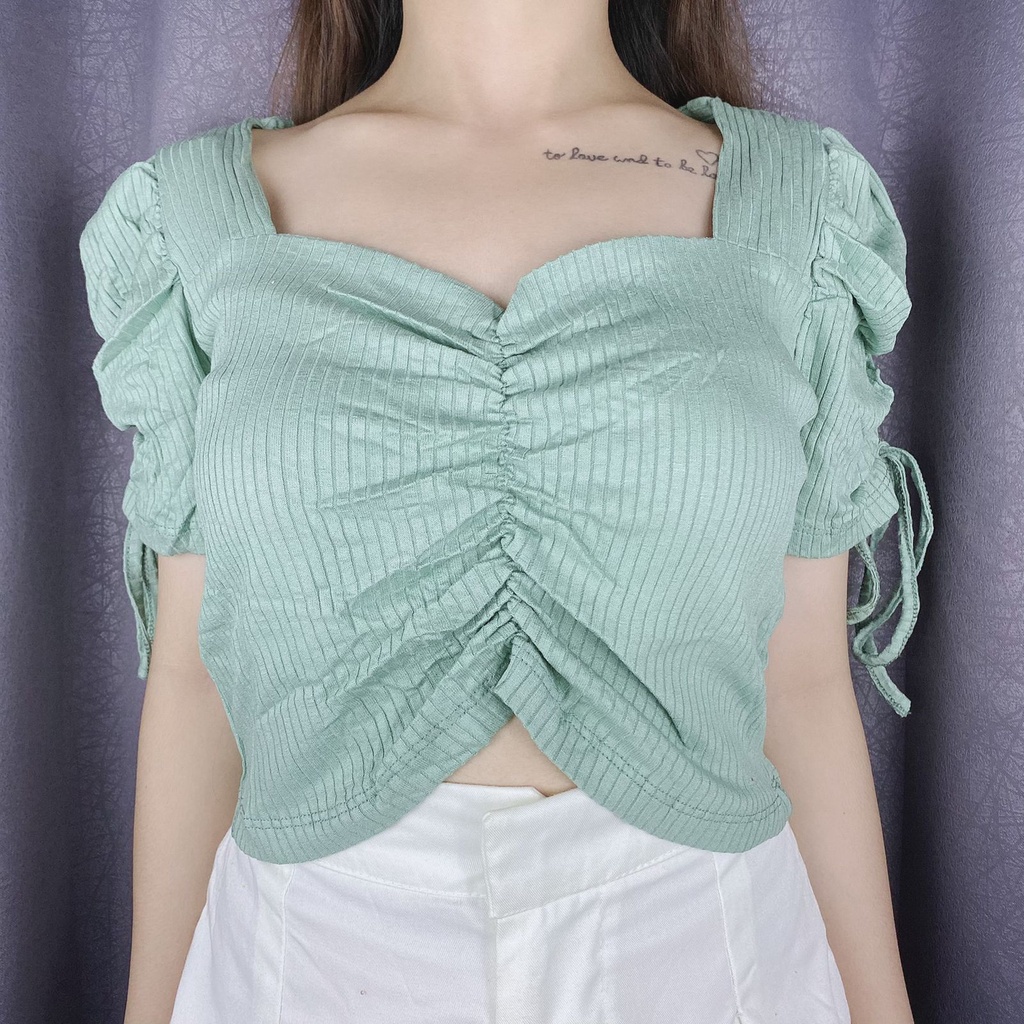 Vimel Collection - Crop Top Puffy Ferieta