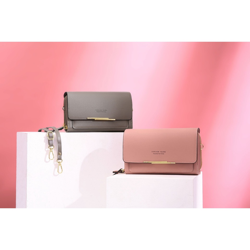 Tas Wanita Tas Selempang Slempang Wanita Tas Dompet Mini Slingbag Forever Young HT6849