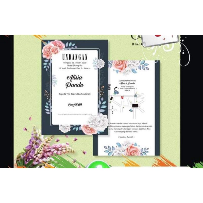 UNDANGAN WEDDING, UNDANGAN KHITAN