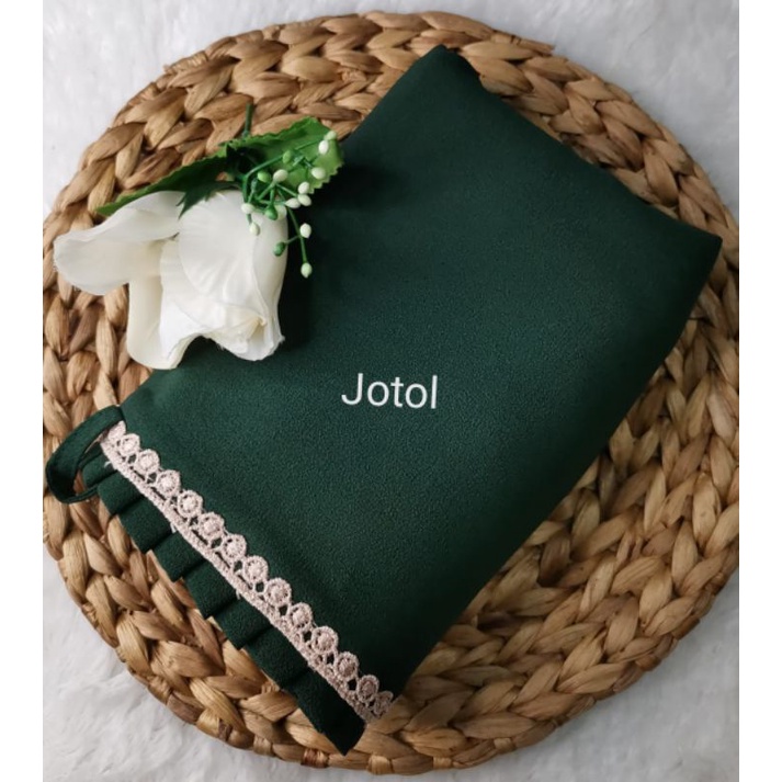 BERGO MARYAM KCB-LIPIT RENDA/AL'FADANI HIJAB-Jotol