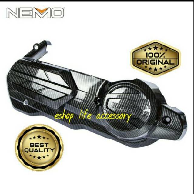 cover cvt belt carbon new nmax 2020 karbon tutup variasi