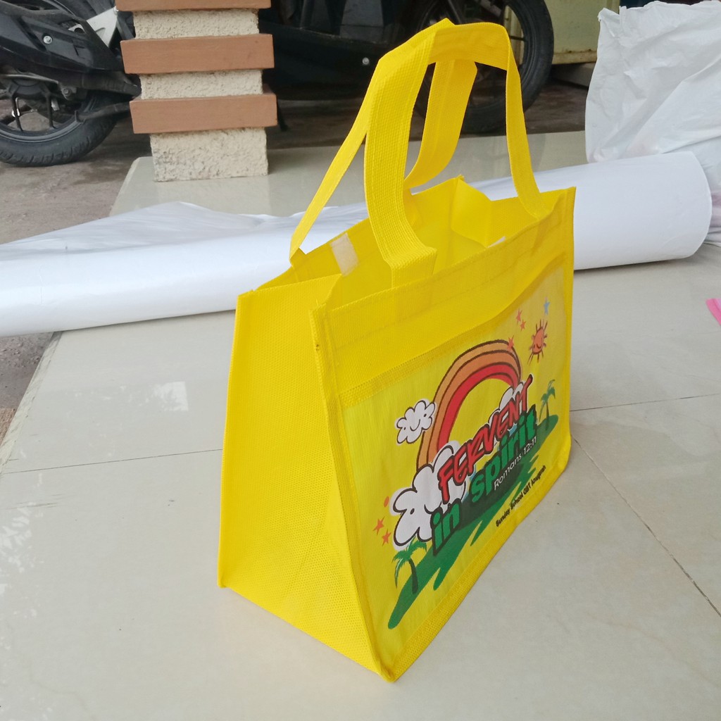 Tas Promosi Murah / Tas Ulath Anak / Goodie Bag Ulang Tahun Custom / Tas Ultah Kantong Custom-2