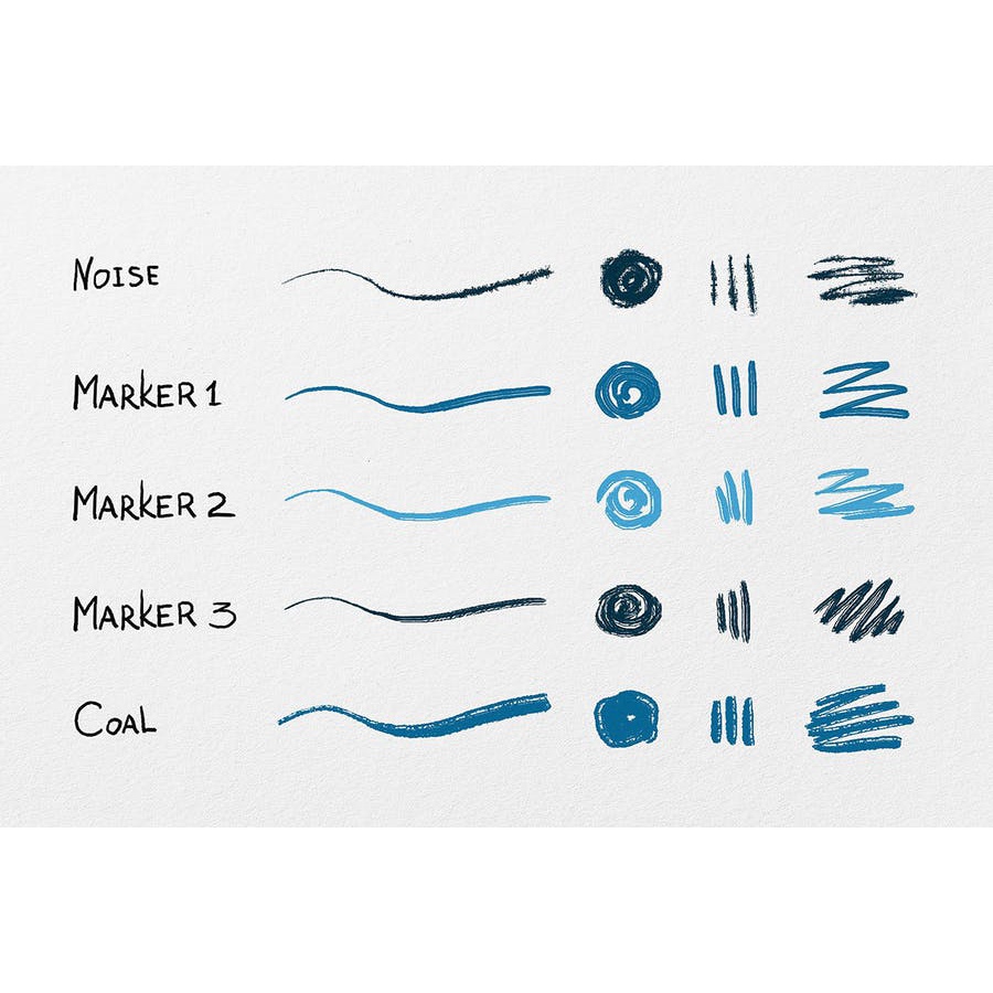 Essential Hand Drawn Brushes