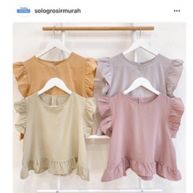 BLOUSE  SET MOI-MOI / BLOUSE WANITA  SET MOI -MOI