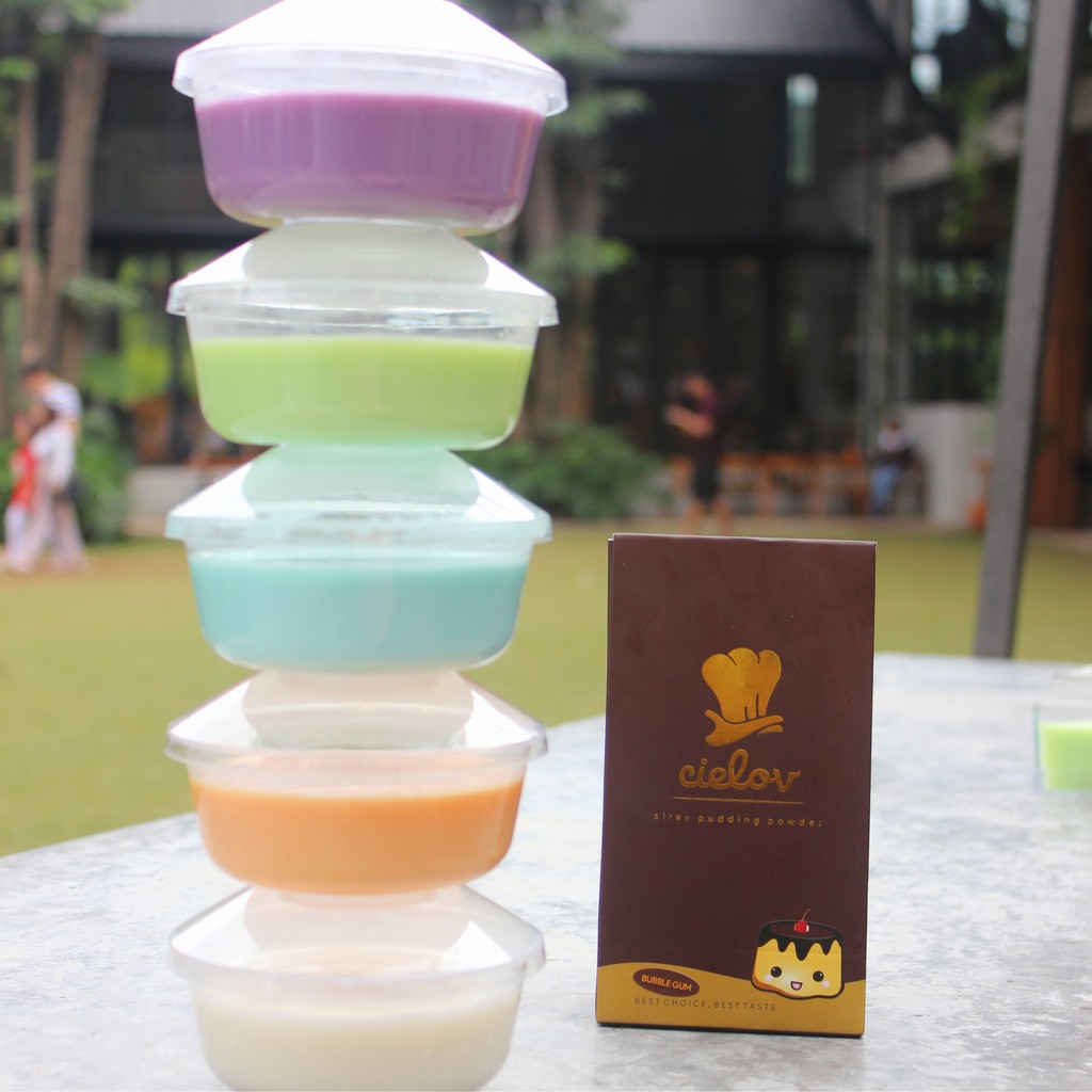 

Cielov Silky Pudding Powder/Silky Puding Powder/Premix Silky Puding/Bubuk Silky pudding