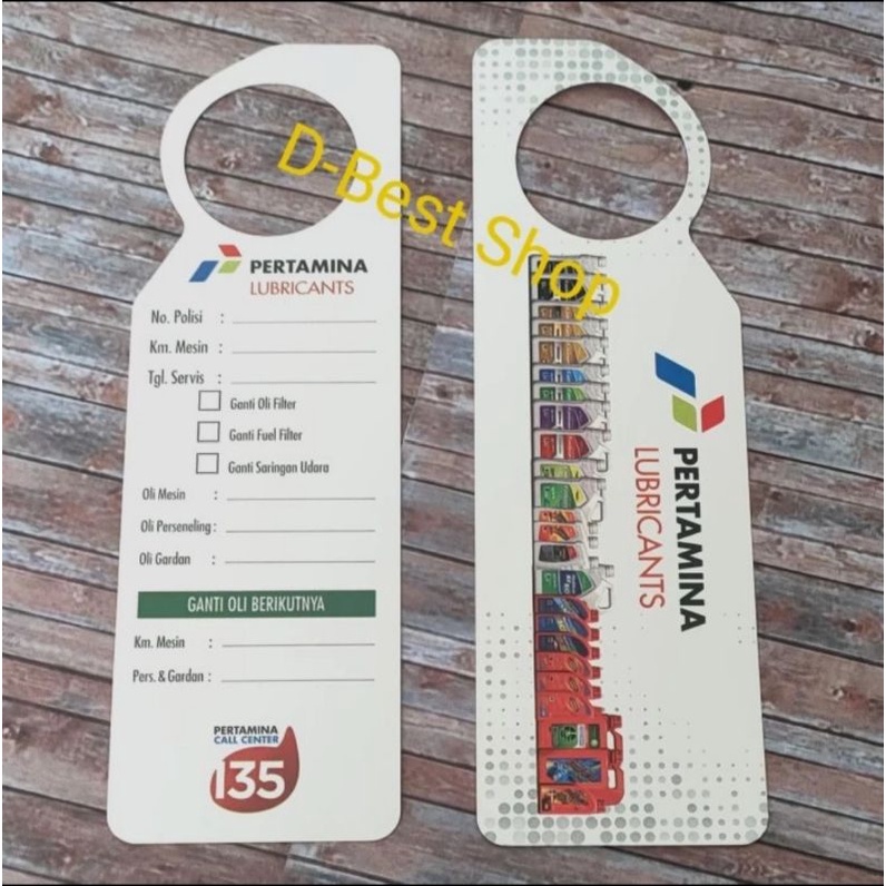 

Tag label Gantungan ganti oli - service berkala