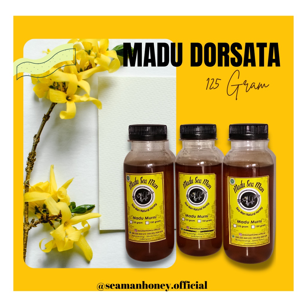 

❤Seaman Honey❤ Madu Hutan/ Dorsata 125 gram