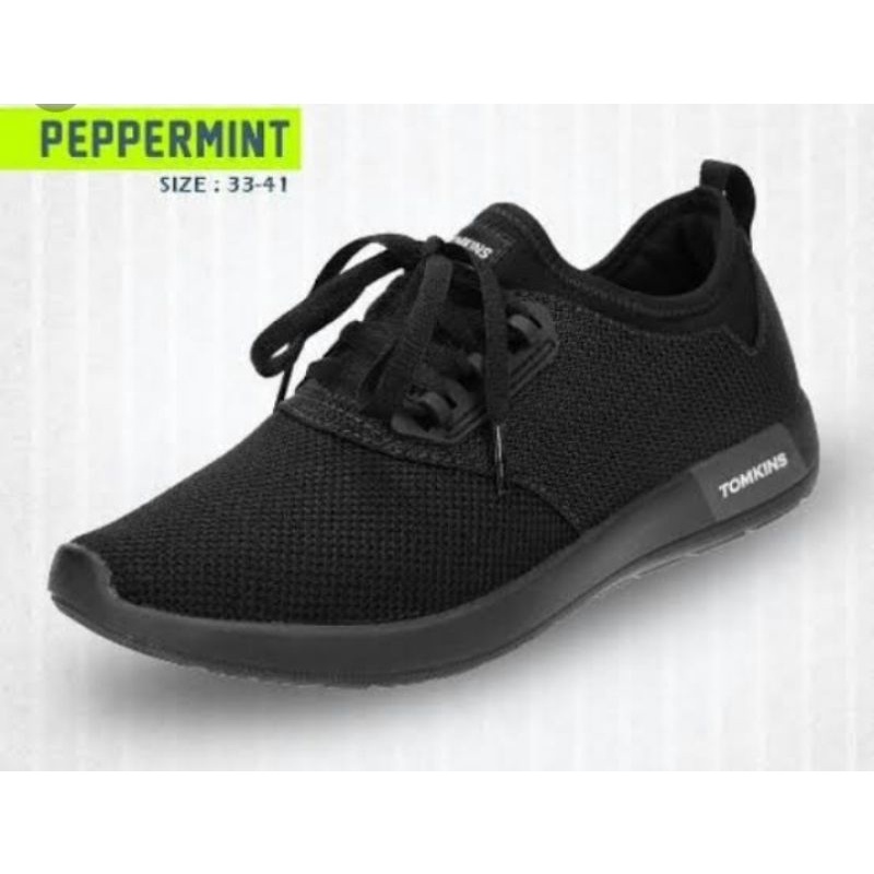 Sepatu Tomkins PEPPERMINT  hitam untuk wanita