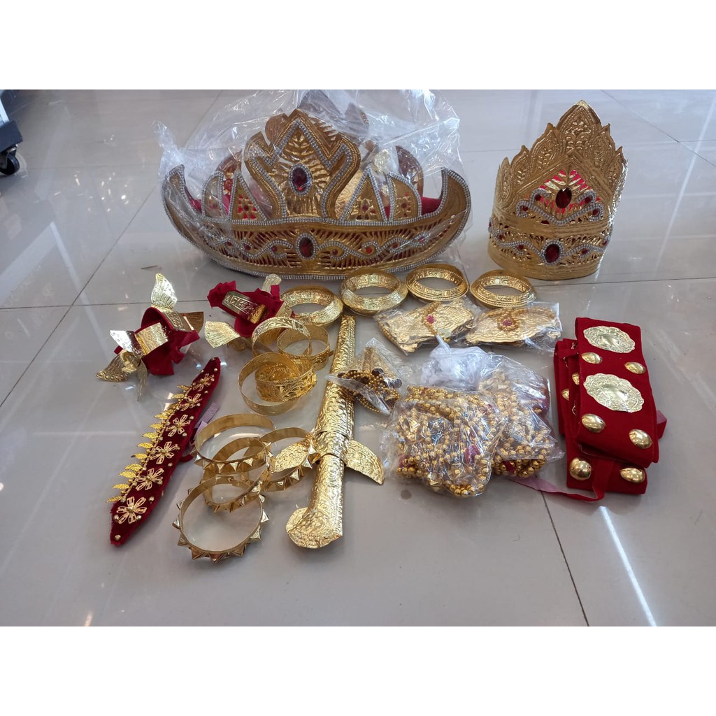 1 SET Siger Pepadun Lampung + Accessories Lengkap (biasa)