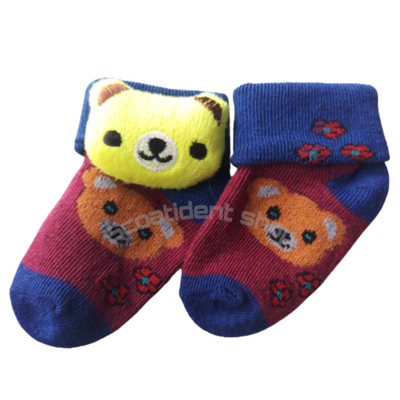 KAOS KAKI BAYI BONEKA SAMPING (PERLUSIN)