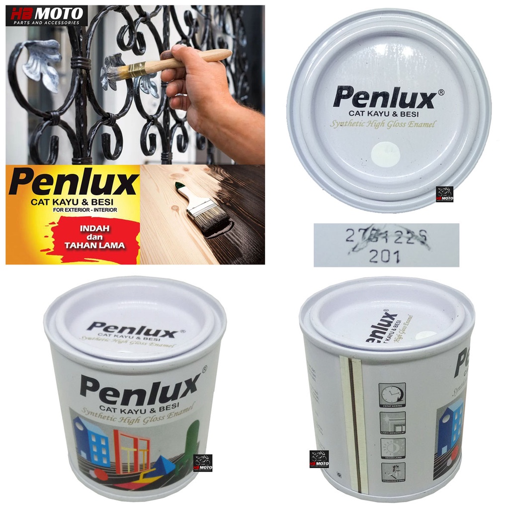 201 PENLUX Cat Besi & Kayu 201 ( Putih ) 100 Gram