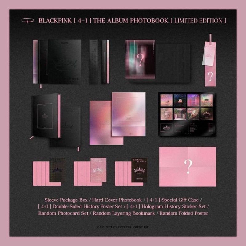 [SHARING] BLACKPINK [4+1] THE ALBUM PHOTOBOOK [LIMITED EDITION]