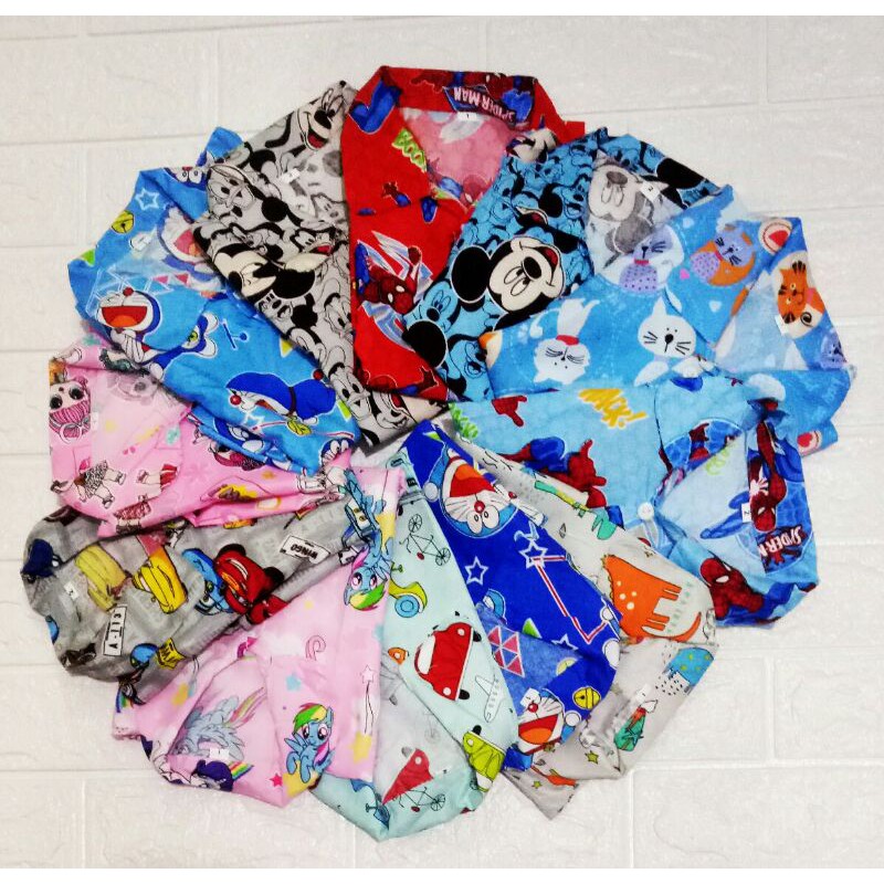 BAJU TIDUR BABY 3 - 12 BULAN BEBAS PILIH MOTIF