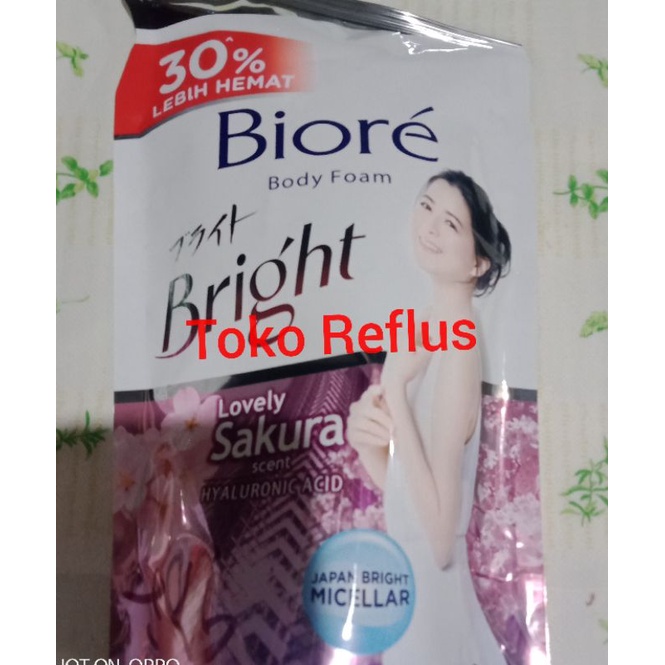BIORE. BRIGHT LOVELY SAKURA 800 ML