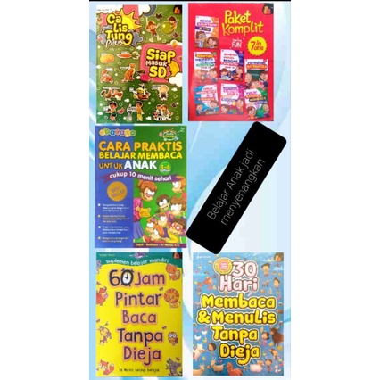 Download Pilihan Peaktis Belajar Anak ABACAGA, Calistung, 30 Hari
Belajar, 60 Jam Pintar Baca, Paket Komplit (Belajar lebih Menyenangkan)