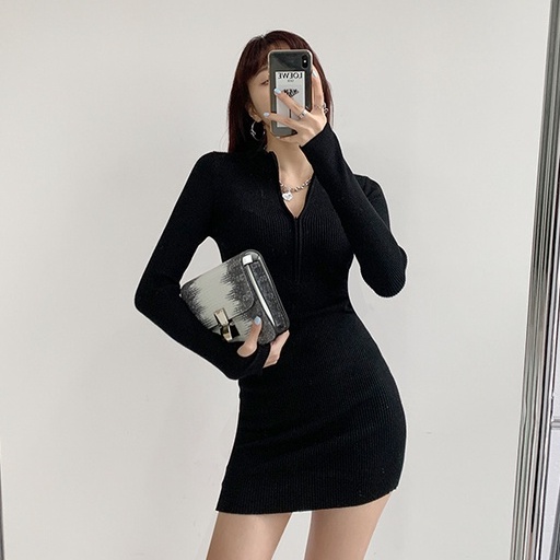 【MISSHONEY】Sexy Korean Bodycon Mini Dress 7317 (S/M/L)