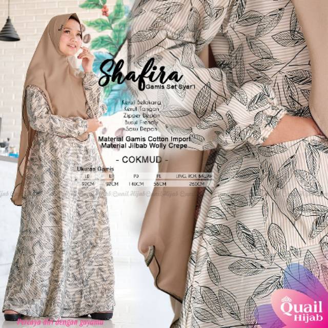 Gamis Shafira by Quail Hijab