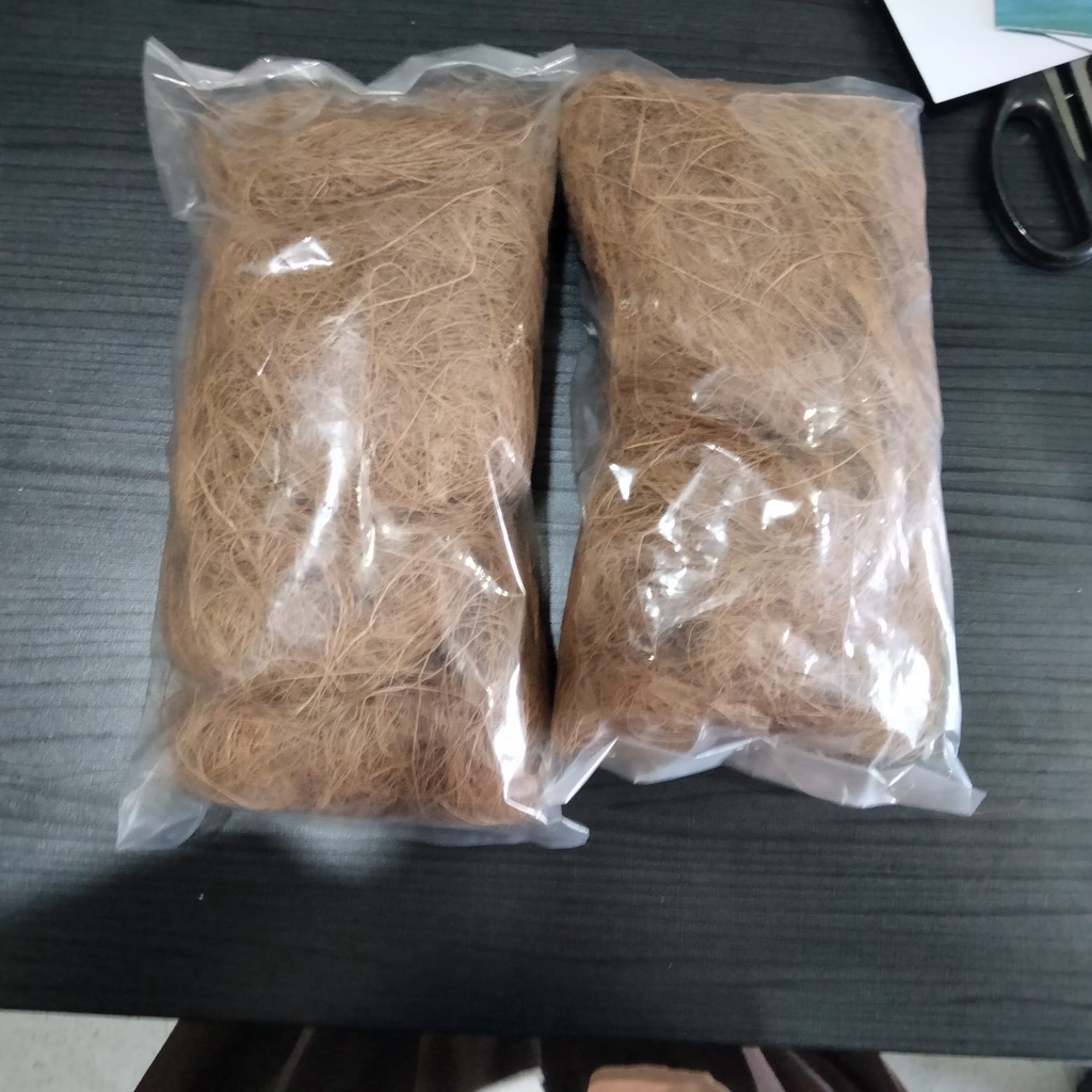 Rajaindobekasi Cocofiber 50 Gram Sabut Kelapa Media Tanam Serabut Kelapa Coco Fiber Sabut Serabut Ijuk Kelapa Cocofiber Coco Fiber Bersih Kering Super Media Tanam Bunga Orchid Anggrek