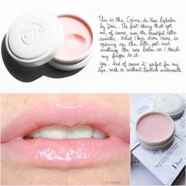 crème de rose smoothing plumping lip balm