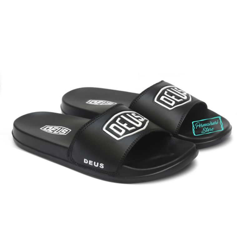 Sandal Slide Pria Wanita Sandal Slop Cowo Cewe Sendal Slop Sendal Slide Unisex-7