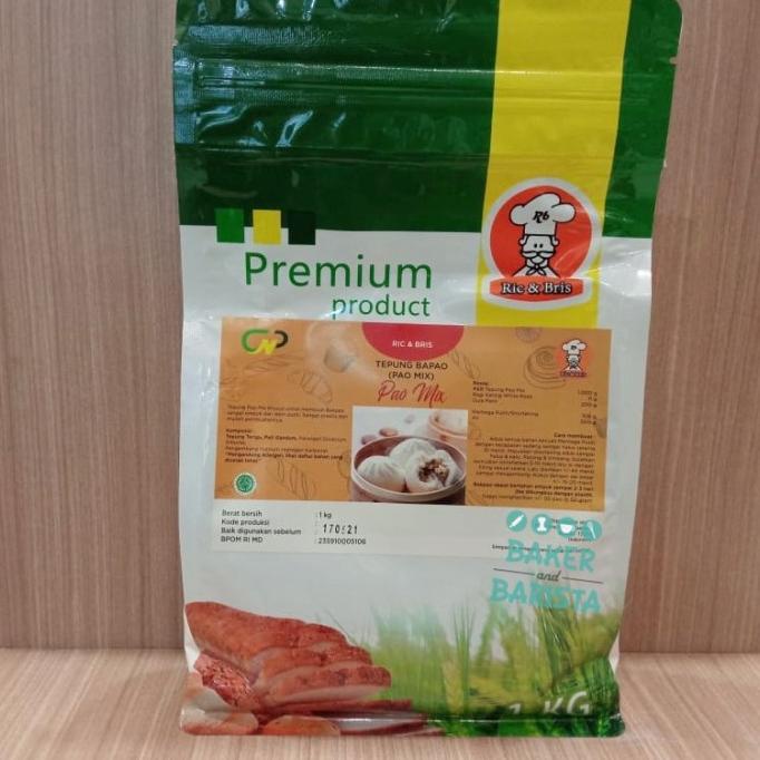 

Tepung pao r&b premix tepung bapao bakpao 1kg bakernbar99 Ayo Beli