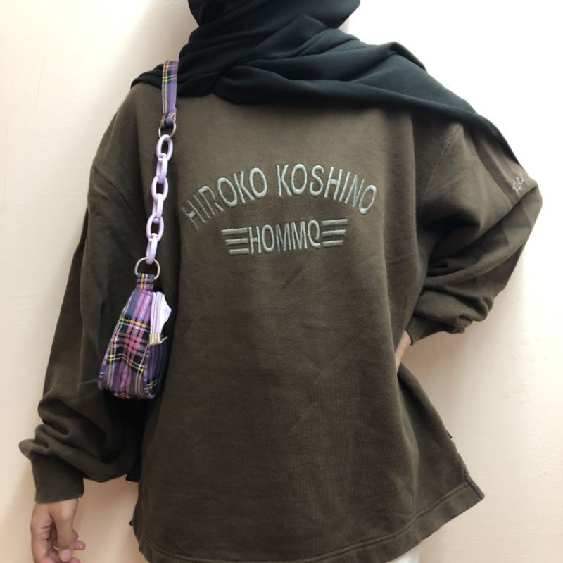 crewneck hiroko koshino