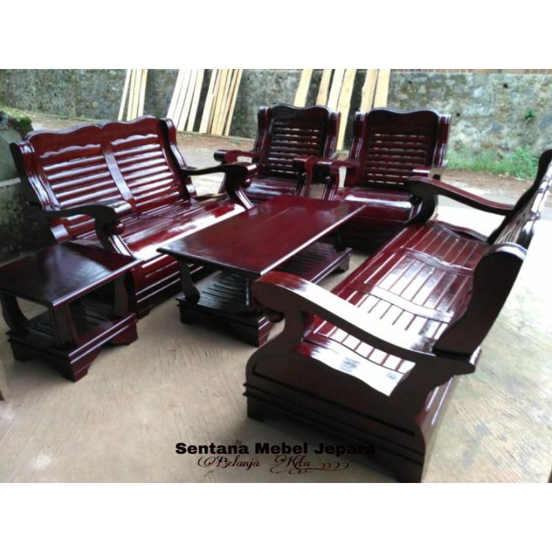 Kursi Tamu Minimalis Jati Gajah, Kursi Tamu Sudut Minimalis, Kursi Tamu Sudut Minimalis, Kursi Sudut