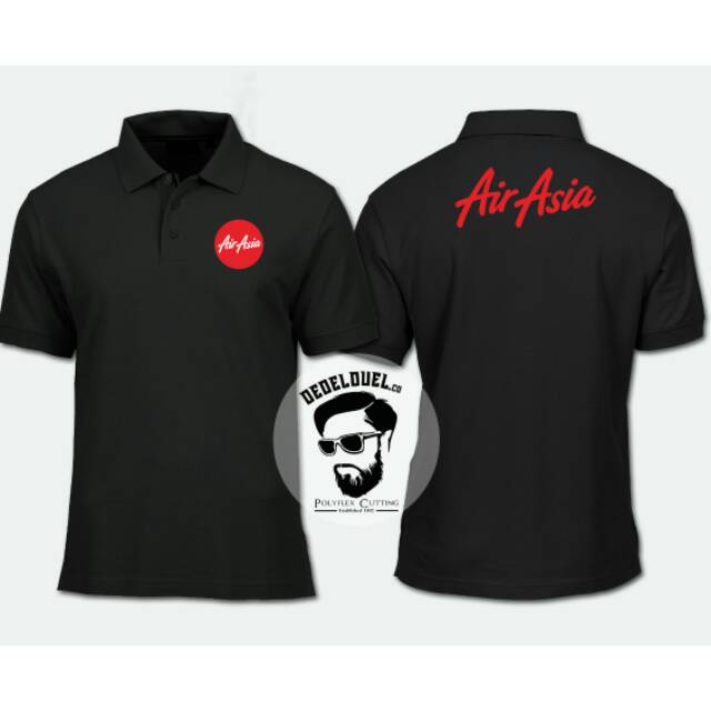 BIG SIZE 3XL-7XL...kaos kerah/polo shirt/baju keren AIR ASIA