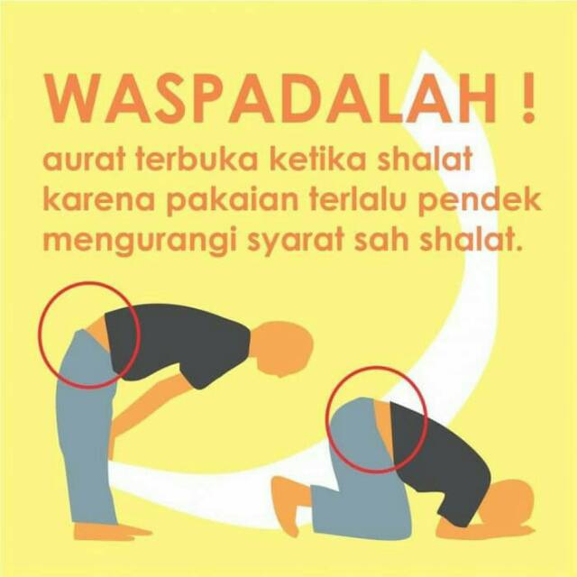 Pakaian rompi sholat (rosal) original