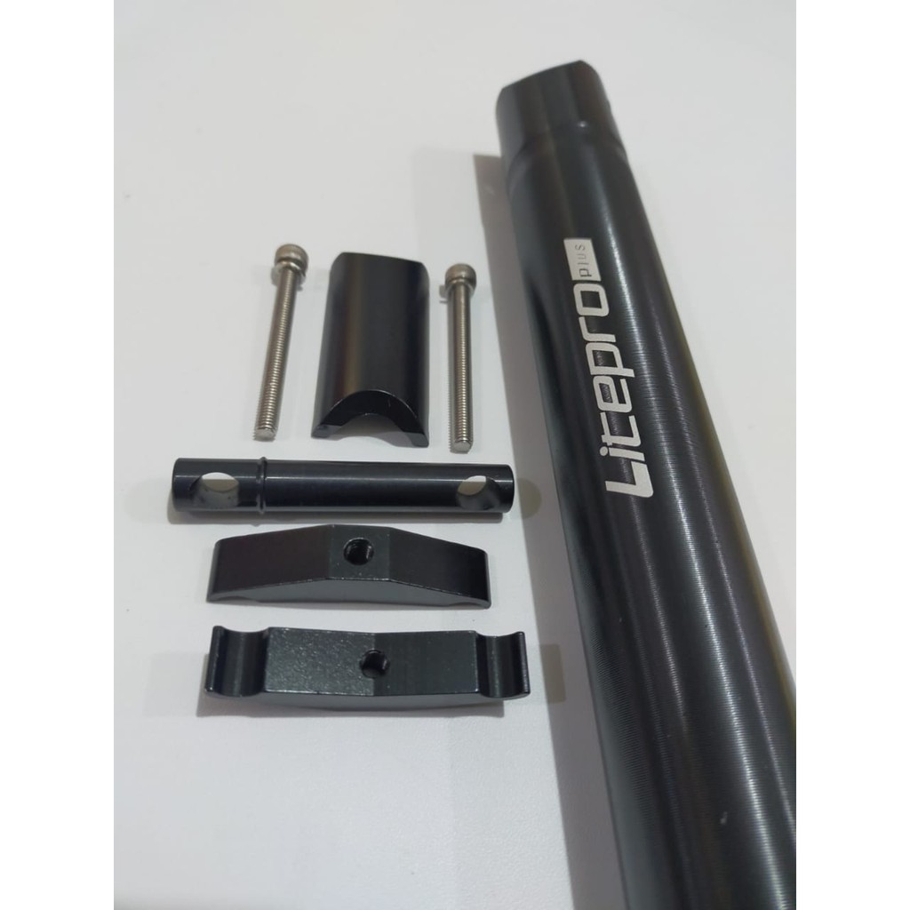 Litepro Seatpost 33.9 x 600 mm Tiang sadel Alloy sepeda lipat