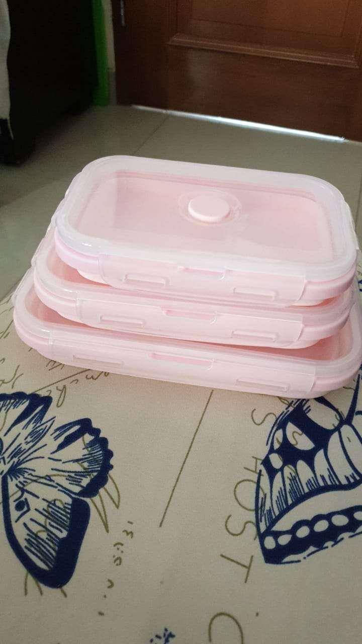 Kotak Makan Lipat - Lunch Box Food Grade - Hd005