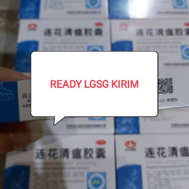 Ready Stock Lianhua Qingwen Jiaonang isi 24 dan 48 kapsul (Obat herbal anti virus)