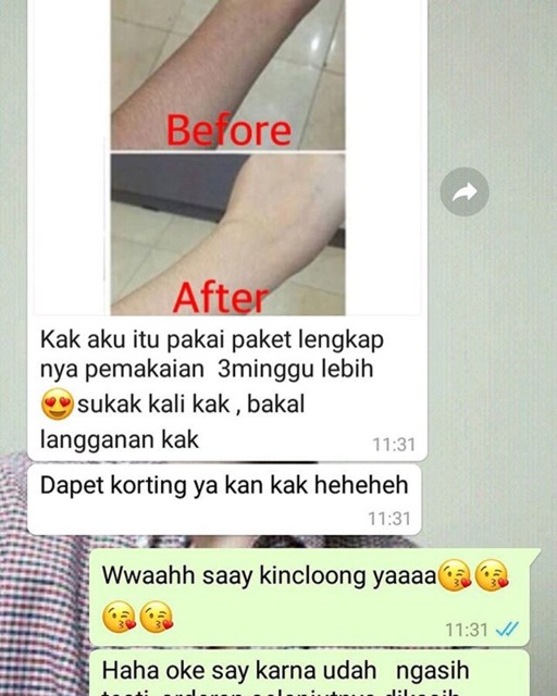 HANDBODY PEMUTIH RACIKAN