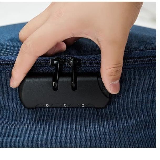 

➱ [LOCKIT] Travel Document Bag 3 Digit Password / Tas Dokumen Anti Air ✈