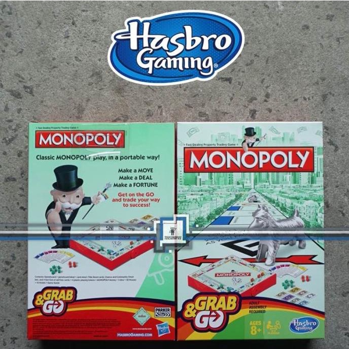 MONOPOLY Grab & Go - Hasbro Games - Grab and go