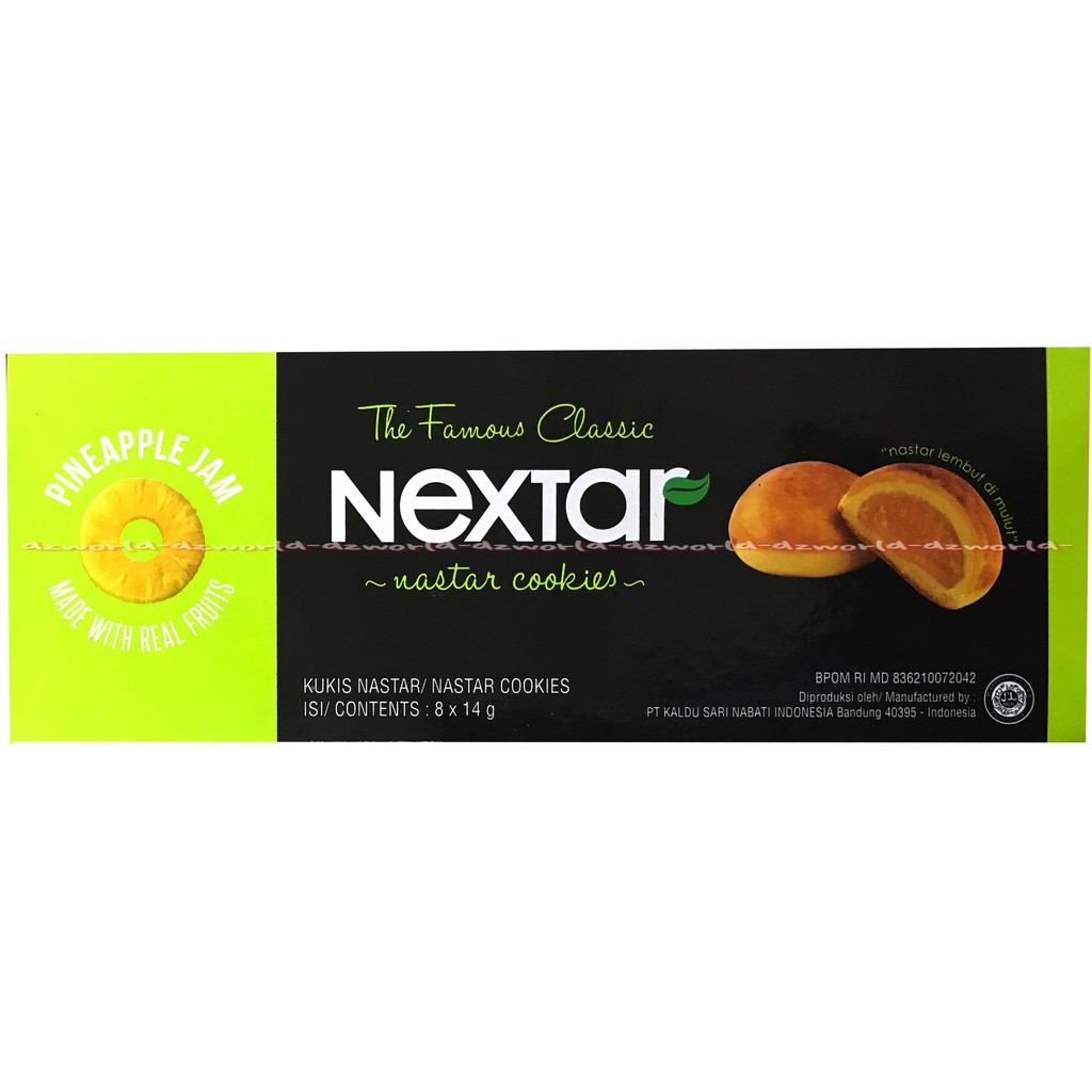 Nextar Nastar Cookies Kue Nastar Pineapple Jam Instan