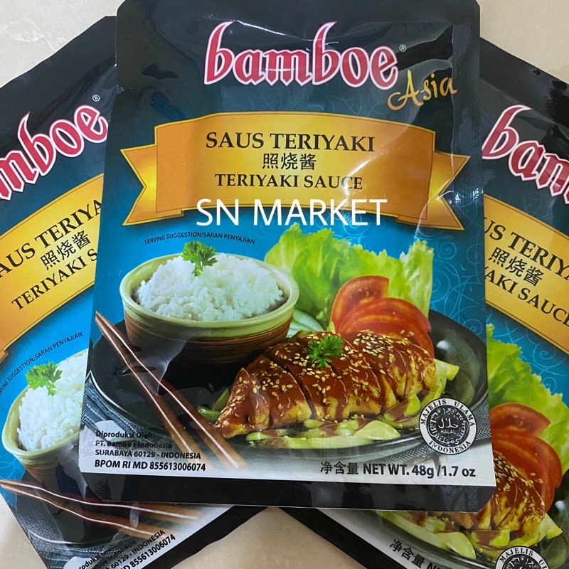 

Bamboe Asia Saos Teriyaki 48 gr