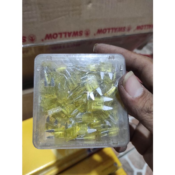 promo!! sikring atc mini 20 ampere isi 100 pcs