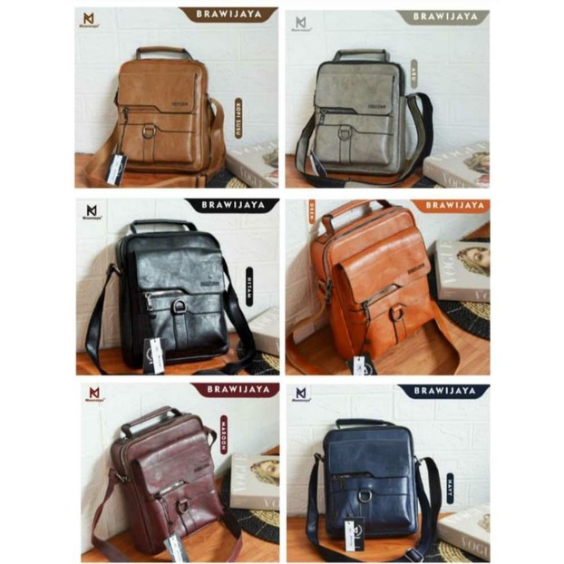 Moonzaya Brawijaya Tas Selempang Pria
