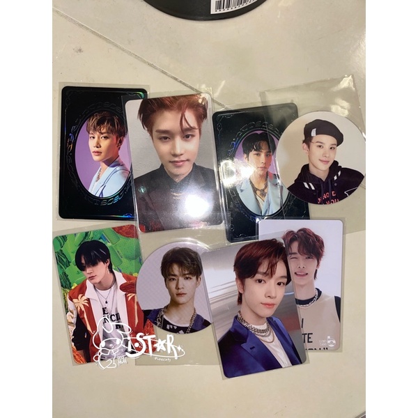 Official Photocard AR jeno, Sungchan, Jungwoo, Taeil