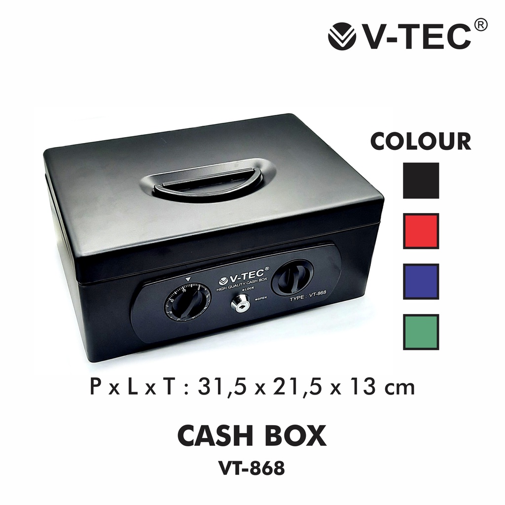 

V-TEC CASH BOX VT-868